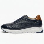 Navy Luxe Leather shoes