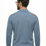Textured Azure Knitwear